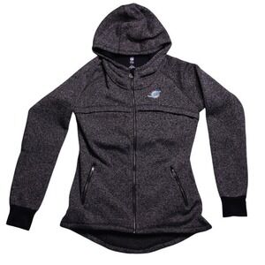 NFL Pro Line Miami Dolphins Womens Space-Dye Full-Zip Hoodie L 19987‎